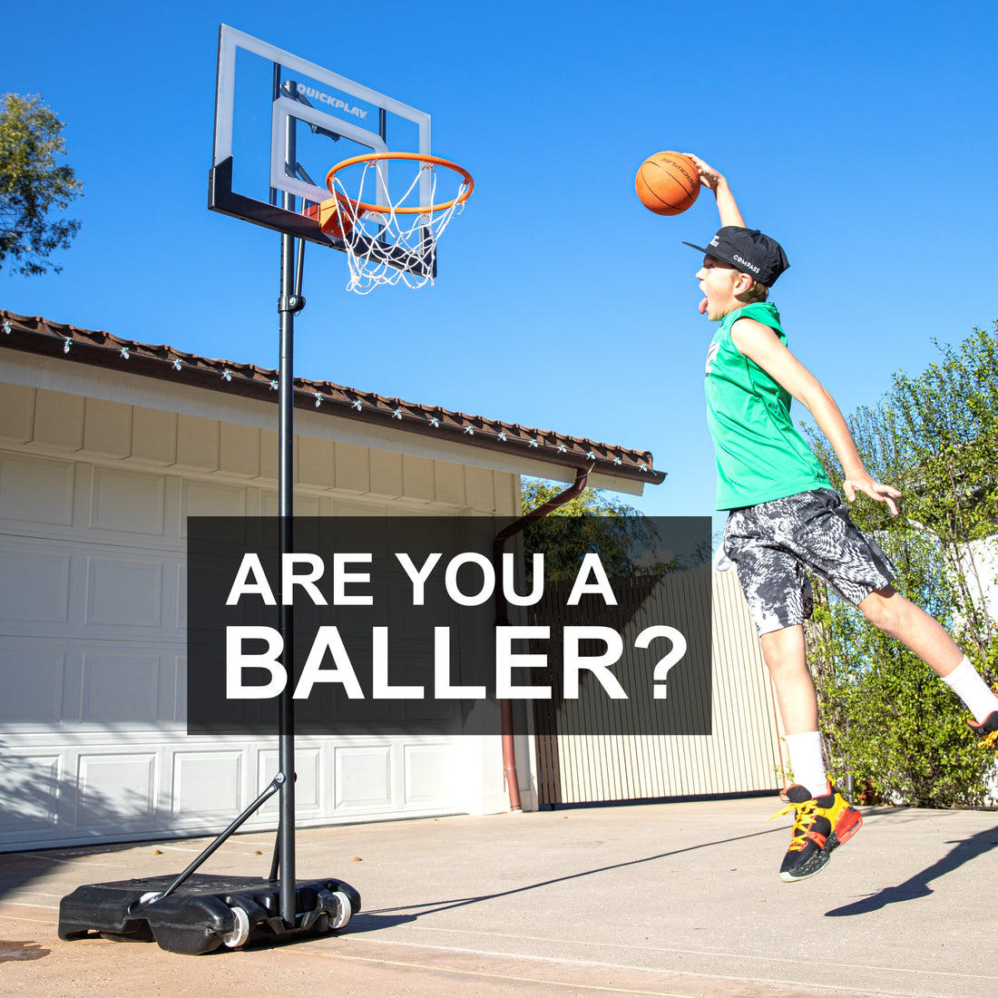 Basketball BALLER Mini Hoop System