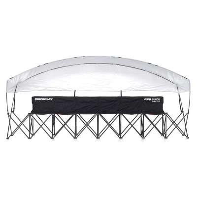 PRO BENCH Shelter 6 Seat Subs Bench with Canopy