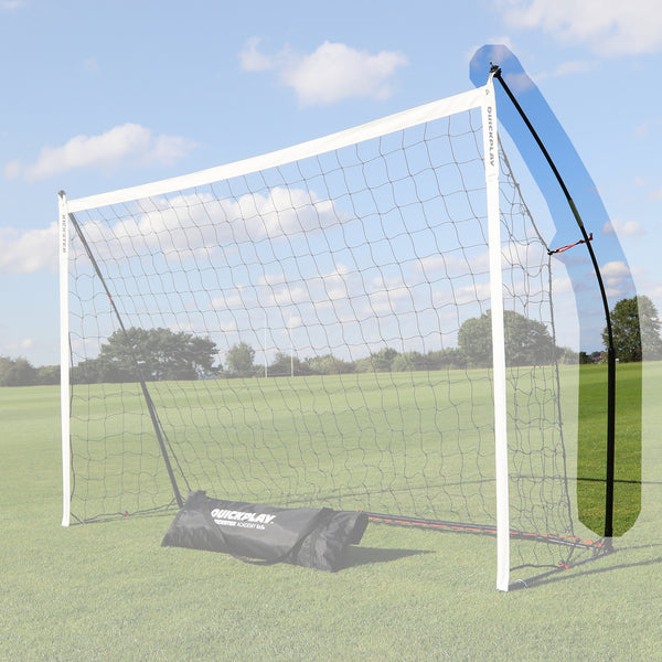 Kickster Academy 8ft x 5ft Black Upright Pole