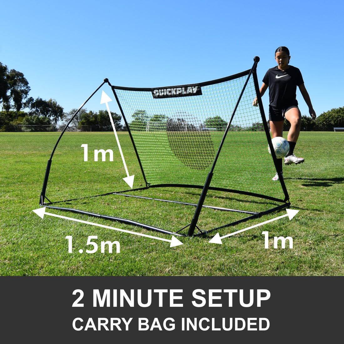 TEKKERS Net Football Rebounder 5x3'