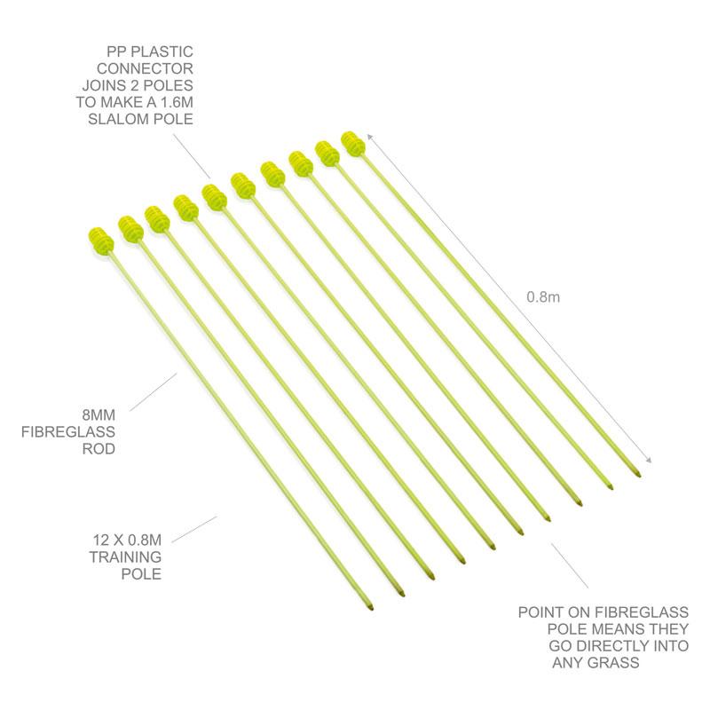 Agility Poles (set of 10)