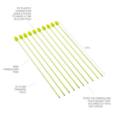 Agility Poles (set of 10)