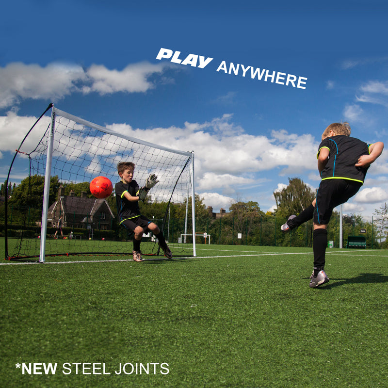 KICKSTER 2 in 1 Football Goal / Football Rebounder 8x5'