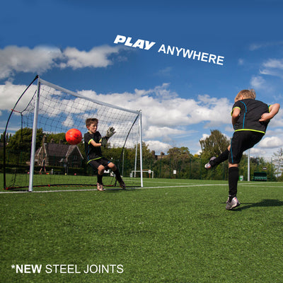 KICKSTER 2 in 1 Football Goal / Football Rebounder 8x5'
