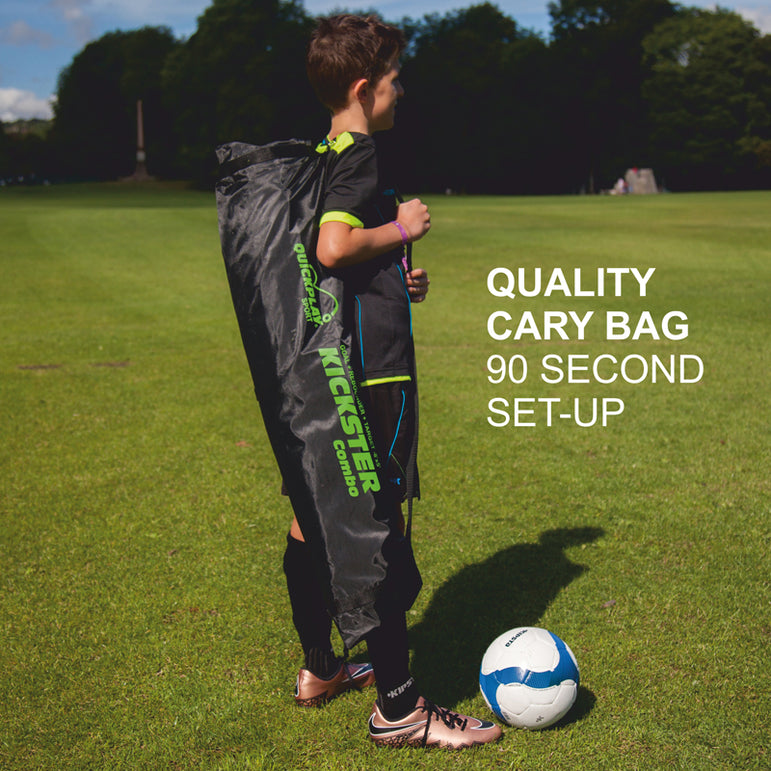 KICKSTER 2-in-1 Football Goal / Rebounder 8x5'