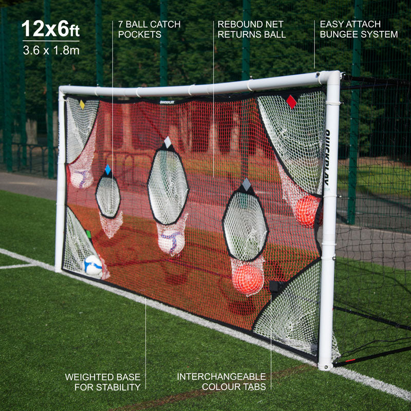 TARGET Net for Football Goals 12x6' (excl. goal)